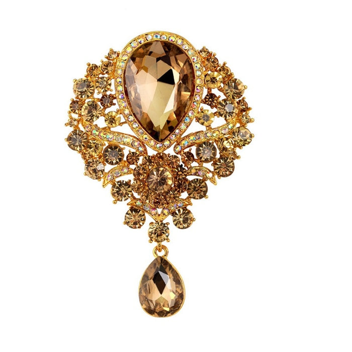 Royal Crystal Brooch