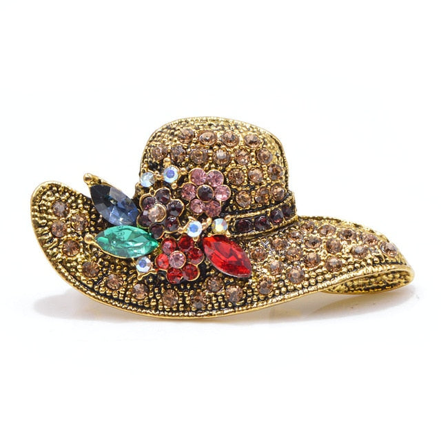 Royal Vintage Rhinestone Hat